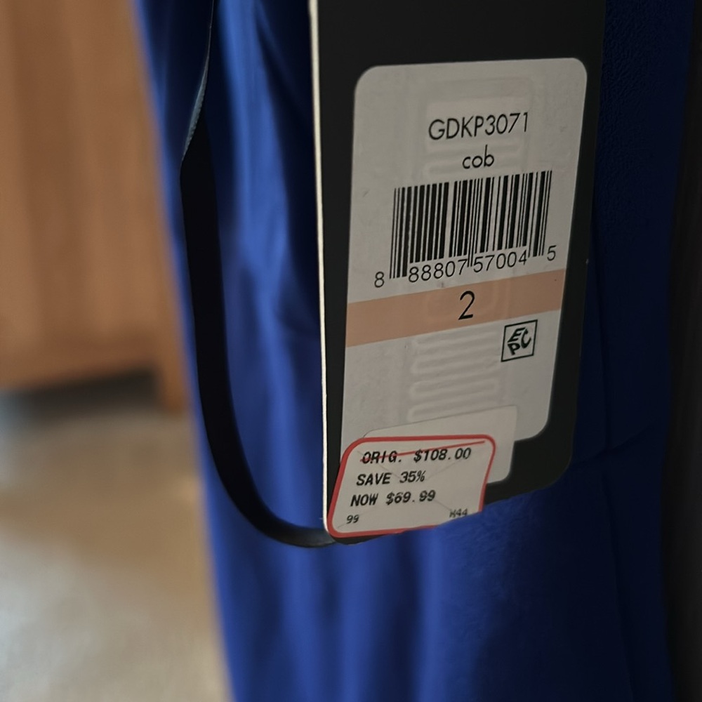 New with tags blue dress size 2 - Picture 4 of 5